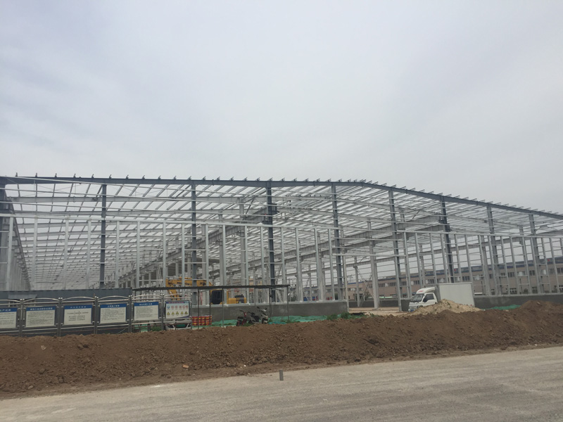 天賽**車間 單跨車間 1#鋼架