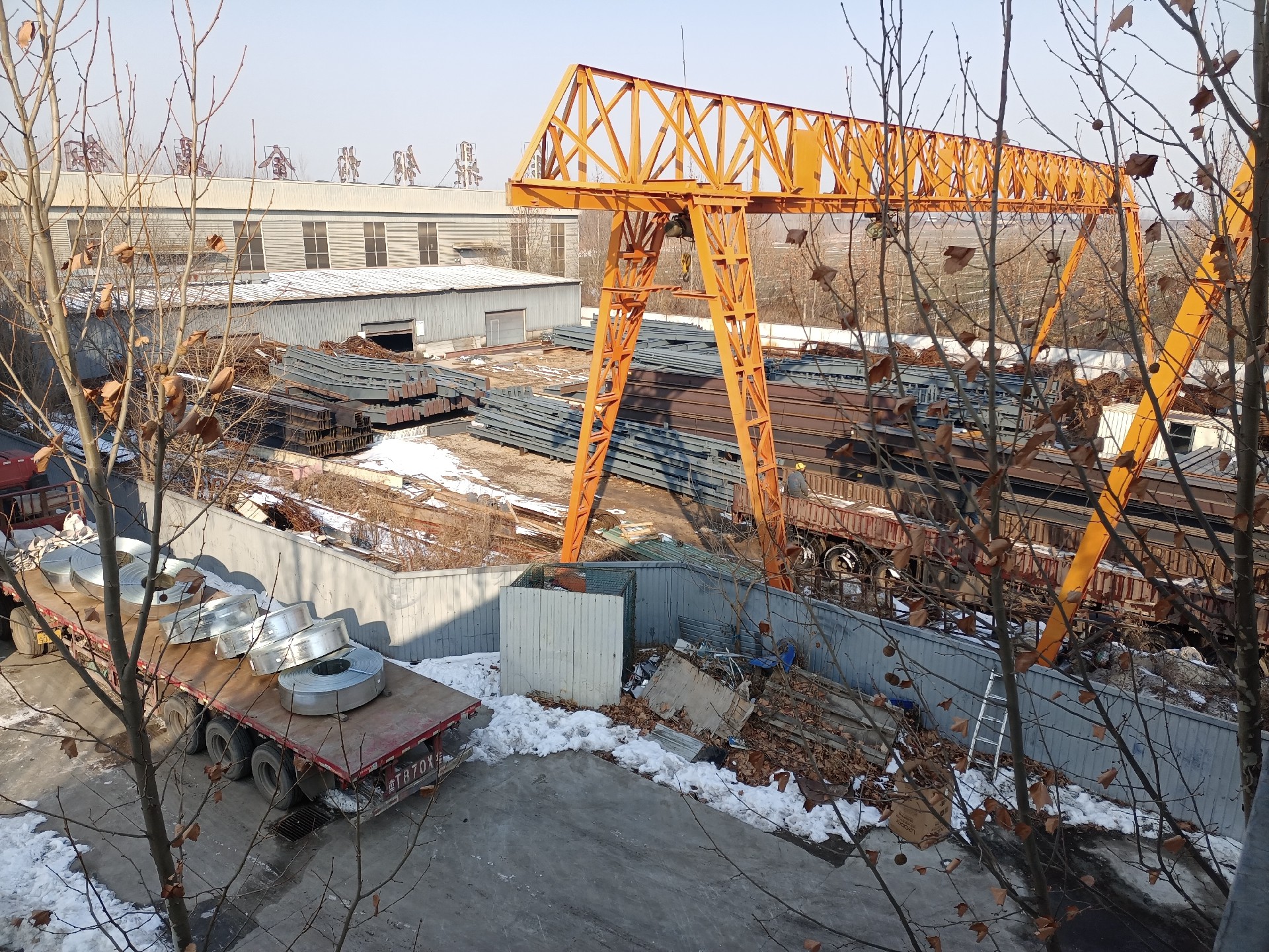 衡水鋼結(jié)構(gòu)廠家 檁條加工 帶鋼 宇潤德